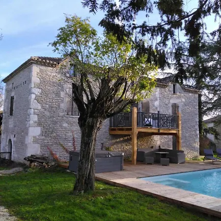 Charmante Quercynoise En Pierre 펜션 Masquieres